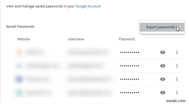Google Chromeで保存したパスワードをインポート・エクスポートしてバックアップする方法