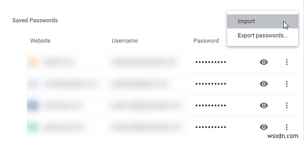 Google Chromeで保存したパスワードをインポート・エクスポートしてバックアップする方法