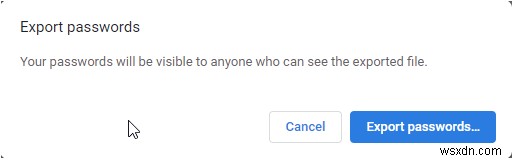 Google Chromeで保存したパスワードをインポート・エクスポートしてバックアップする方法