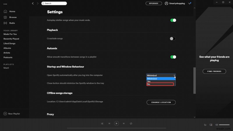 Windowsの起動時にSpotifyが自動で開かないようにする3つの方法