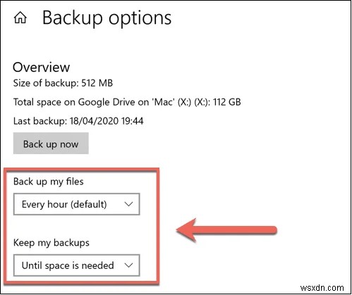 Windows 10でバックアップファイルを削除してストレージ容量を確保する方法