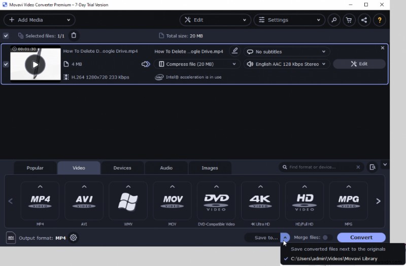 Movavi Video Converter徹底レビュー|画質を落とさずに動画サイズを圧縮する最良の方法