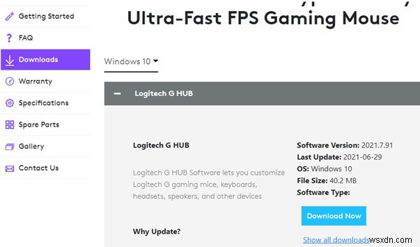 Logicool G403のドライバ・ソフトウェアのダウンロード方法を徹底解説【3つの方法】