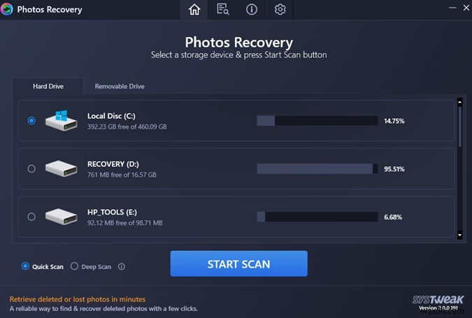 Windows PCで削除した写真フォルダを丸ごと復元する方法