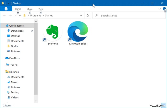 Windows 11でスタートアップフォルダにアクセスする方法