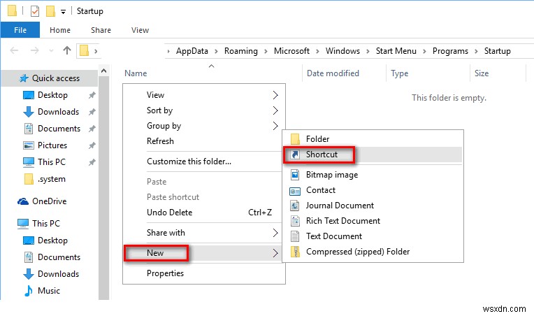 Windows 11でスタートアップフォルダにアクセスする方法