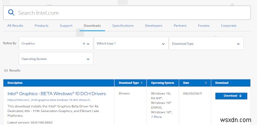 Intel Iris Xe グラフィックスドライバーのダウンロード方法【3つの方法を解説】