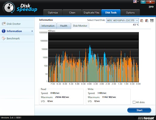 【保存版】Disk Speedupでディスクを監視！読み取り/書き込み速度の調べ方とHDDトラブル対策