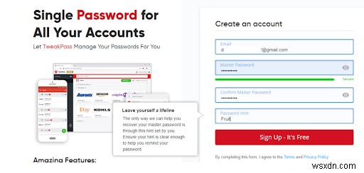 ウェブサイトのログイン情報をデジタルボールト「TweakPass」で安全に管理する方法
