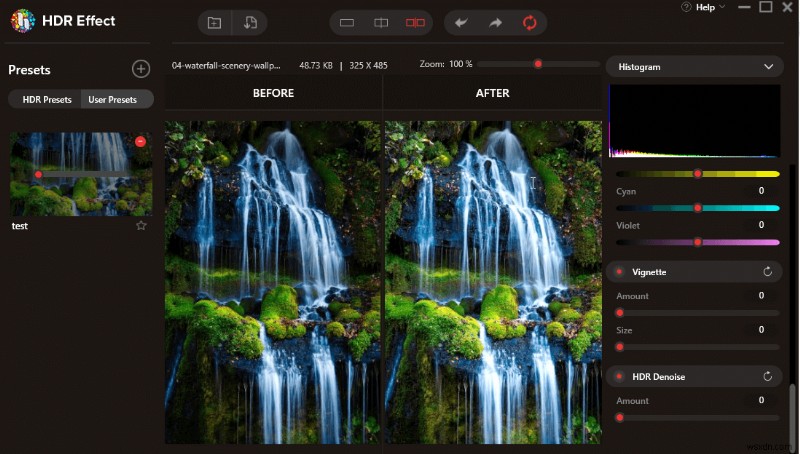 画像のノイズを除去して美しいHDR写真を作る方法|HDR Effectの使い方ガイド