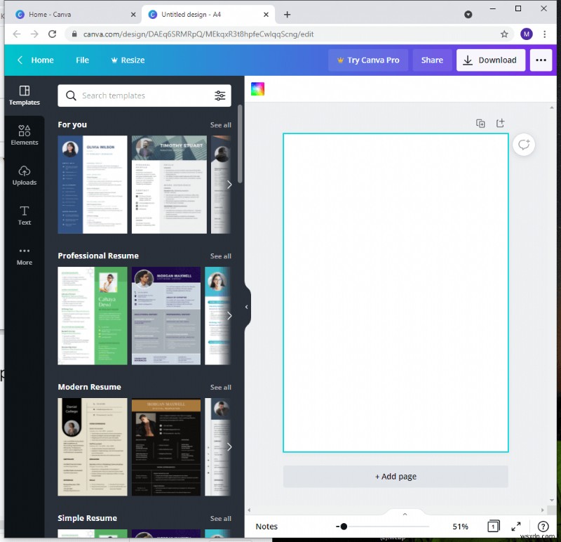 Canvaで履歴書をオンライン作成する方法|無料テンプレートの使い方を完全解説