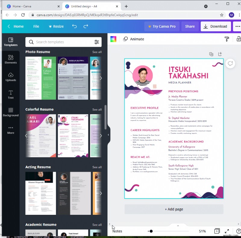Canvaで履歴書をオンライン作成する方法|無料テンプレートの使い方を完全解説