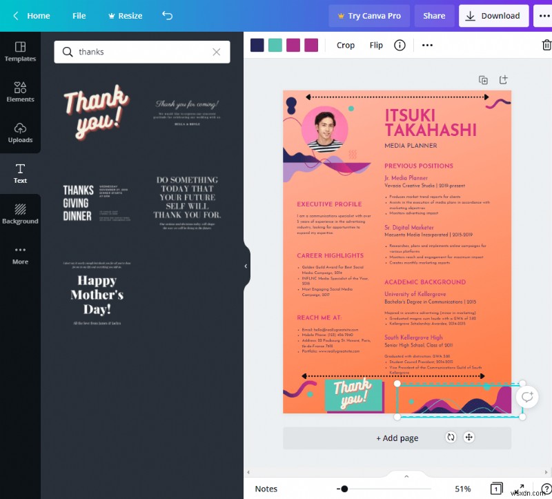 Canvaで履歴書をオンライン作成する方法|無料テンプレートの使い方を完全解説