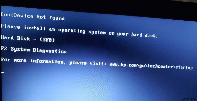 Windows 11/10で「起動デバイスが見つかりません」エラーを修正する5つの方法