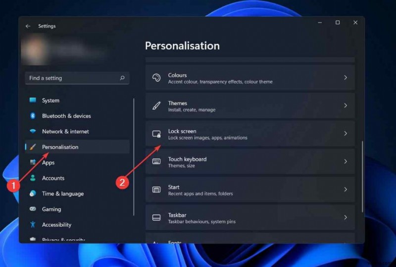 Windows 11でロック画面のSpotlightが表示されないときの対処法5選
