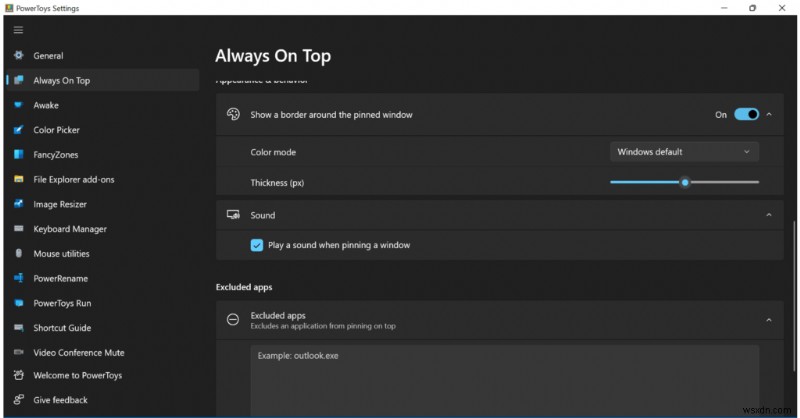 Windows 11でウィンドウを常に最前面に表示する2つの方法【PowerToys・DeskPins】
