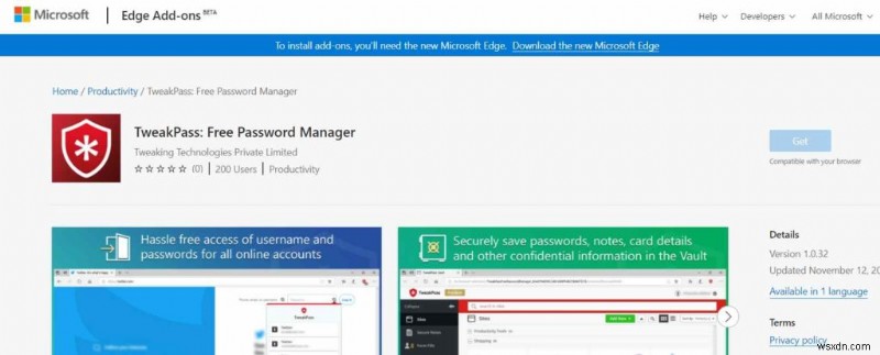 Tweakpassブラウザ拡張機能を有効化する方法｜Chrome・Firefox・Edge・Opera対応の完全ガイド