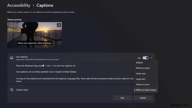Windows 11でライブ キャプションを有効にする方法【オフラインで音声を文字起こし】