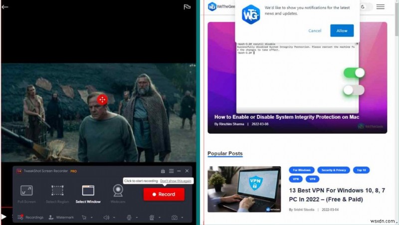 ブラックスクリーンにならずにNetflixを画面録画する方法