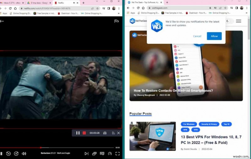 ブラックスクリーンにならずにNetflixを画面録画する方法