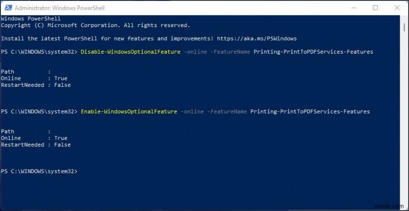 Windows 11/10で「PDFへ印刷」機能が表示されないときの対処法
