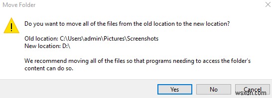 Windows 10 / 11 でスクリーンショットの保存先を変更する方法