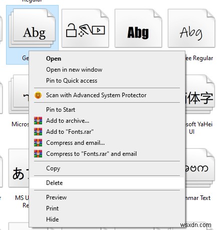 Windows PCでフォントを管理する方法|表示・プレビュー・非表示・削除・バックアップまで徹底解説