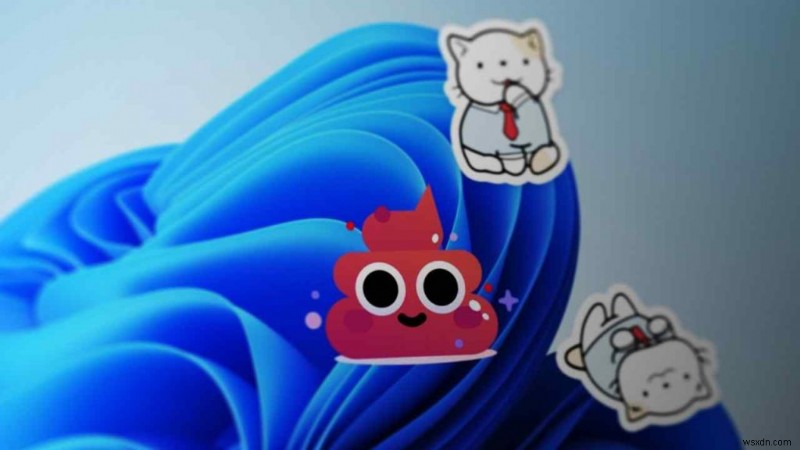 Windows 11でデスクトップ ステッカーを有効にする方法【レジストリ設定】