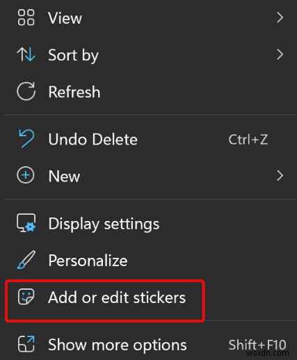 Windows 11でデスクトップ ステッカーを有効にする方法【レジストリ設定】