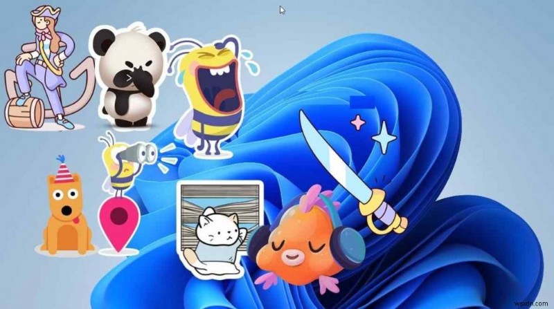 Windows 11でデスクトップ ステッカーを有効にする方法【レジストリ設定】