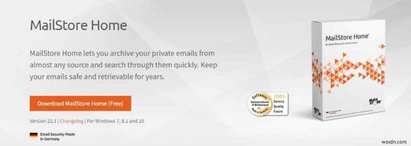メールを無料でアーカイブする方法｜MailStore Homeの活用ガイド