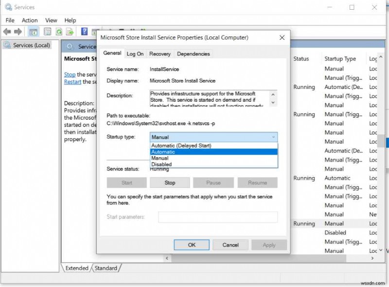 Microsoft Storeの「問題が発生しました」エラー(0x80070005)を修正する方法