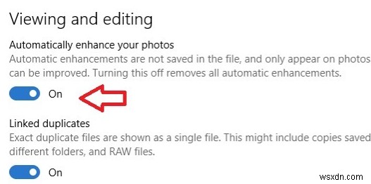 Windowsのフォトアプリで自動補正(自動拡張)をオフにする方法