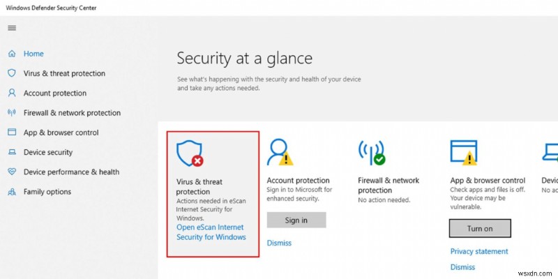 Microsoft Defenderの「限定された定期スキャン」を有効にする方法
