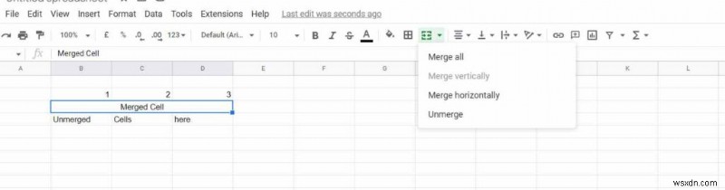 Googleスプレッドシートでセルの結合を解除する方法【初心者向けクイックガイド】