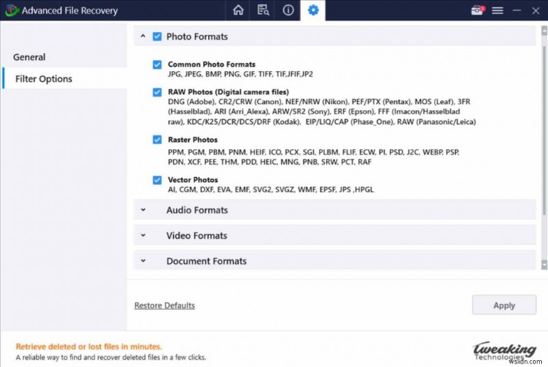 Advanced File Recovery 徹底レビュー｜Windows対応データ復元ソフトの性能と使い方を解説