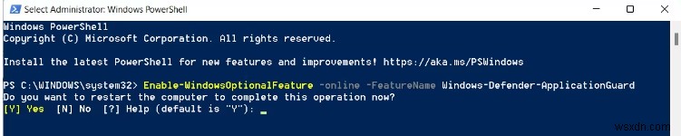 Microsoft Defender Application Guardを有効にする方法【コントロールパネル・PowerShell対応】
