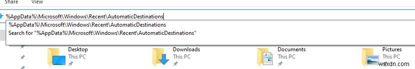 【Windows 10】クイックアクセスのピン留めフォルダーをリセットする2つの方法