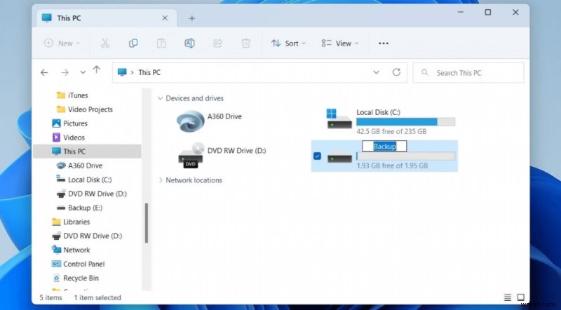 【Windows 11】ボリュームラベルを変更する3つの方法を徹底解説