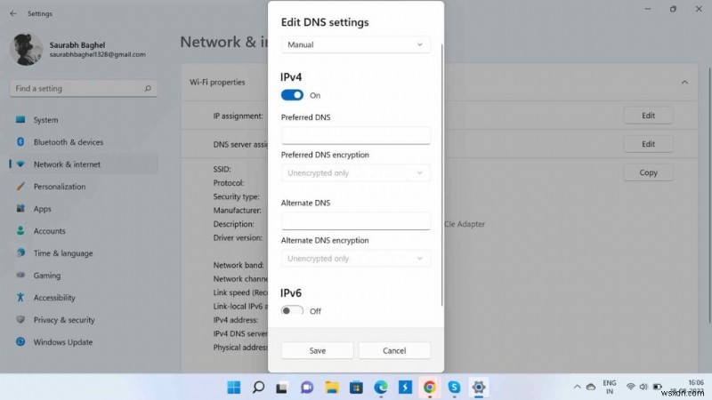 Windows 11でDNSサーバーを変更する方法【設定アプリ・コントロールパネル対応】