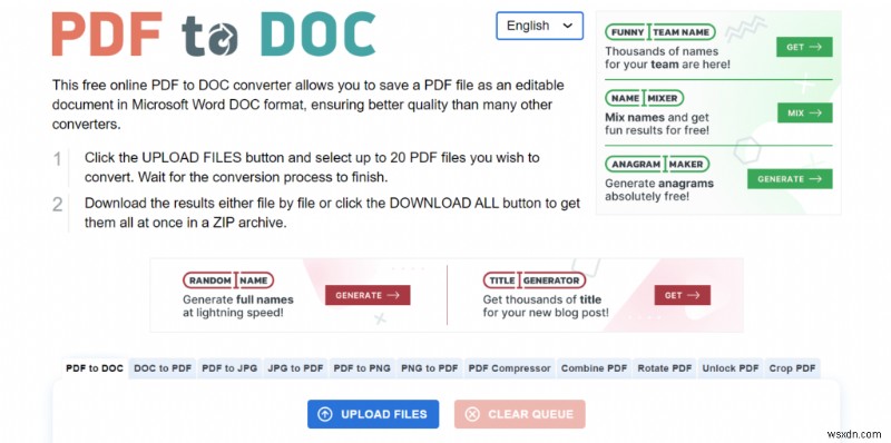 【保存版】Windows PCで使える無料PDF to Word変換ツールおすすめ10選