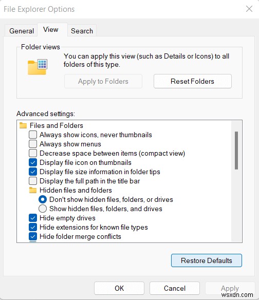 Windows 11/10でサムネイルが表示されないときの対処法8選