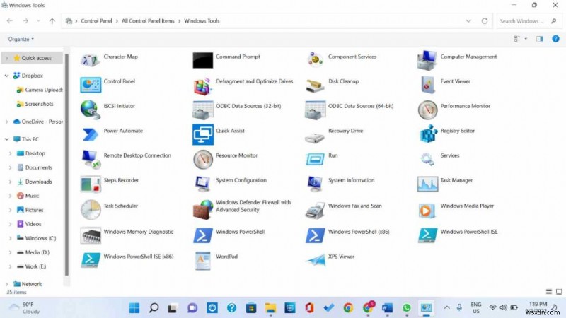 Windows 11で「Windows ツール」を開く7つの方法【2022年版】