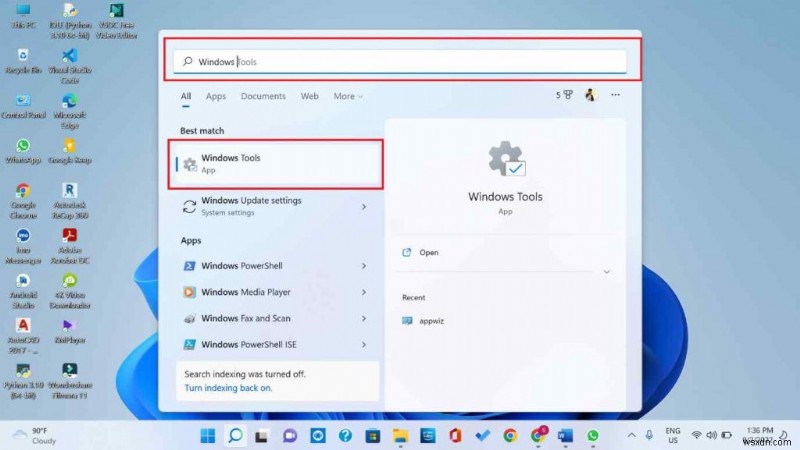 Windows 11で「Windows ツール」を開く7つの方法【2022年版】