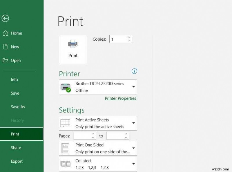 Windows 11でMicrosoft Excelから印刷できない問題を解決する5つの対処法
