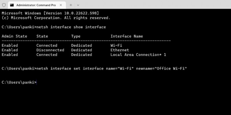 Windows 11でネットワークアダプターの名前を変更する3つの方法