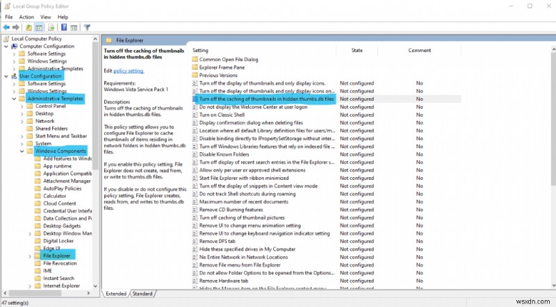 Windows 11/10でThumbs.dbキャッシュファイルの作成を防ぐ方法
