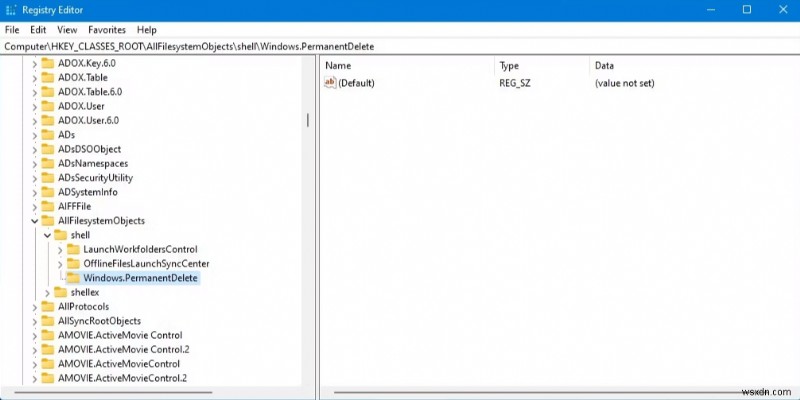 【Windows】右クリックメニューに「完全に削除」オプションを追加する方法