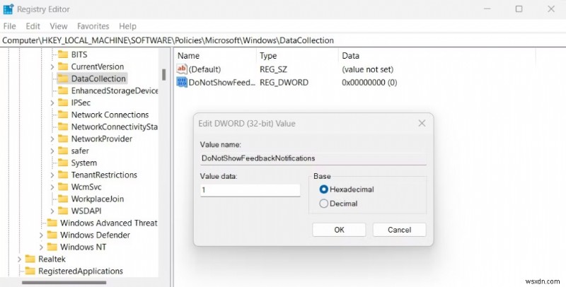 Windows 10/11でフィードバック通知を無効にする3つの方法【設定・レジストリ・グループポリシー】