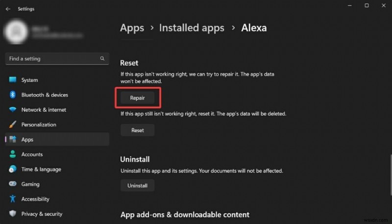 Windows 11でプログラムやアプリを修復する2つの方法